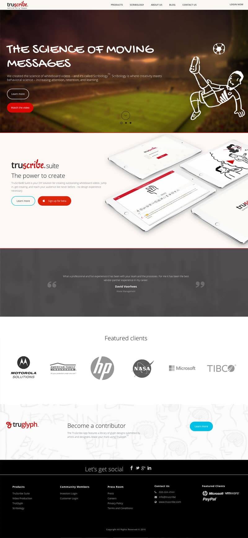 truscribe- artbees themes